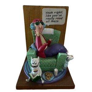 Hallmark Maxine & Dog Reading‎ One Book End